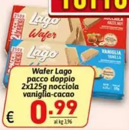 Ipercarni Wafer Lago offerta