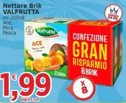 Market Ingross Nettare Brik VALFRUTTA offerta