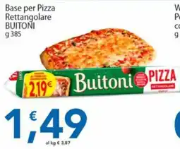 Sidis Base per Pizza Rettangolare BUITONI offerta