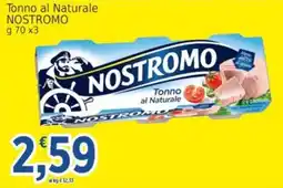 Market Ingross Tonno al Naturale NOSTROMO offerta