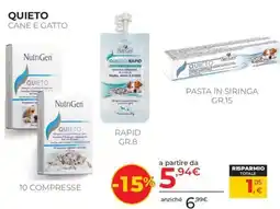 Arcaplanet NutriGen Quieto cane e gatto offerta