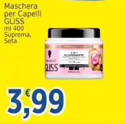 Market Ingross Maschera per Capelli GLISS offerta