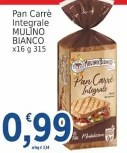 Market Ingross Pan Carrè Integrale MULINO BIANCO offerta