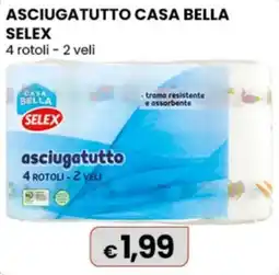 Gala Supermercati Asciugatutto Casa Bella Selex offerta