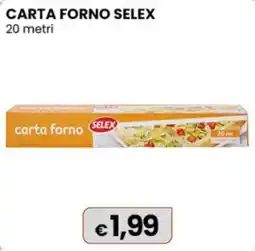 Gala Supermercati carta forno SELEX offerta