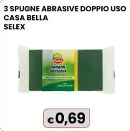 Gala Supermercati Spugne abrasive Casa Bella SELEX offerta