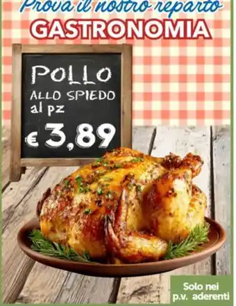 Sidis Pollo allo spiedo offerta