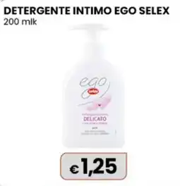 Gala Supermercati Detergente Intimo Ego Selex offerta