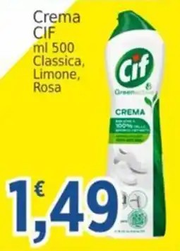 Market Ingross Crema CIF offerta