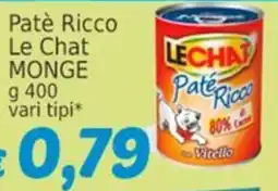 Market Ingross Paté Ricco Le Chat offerta