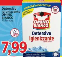 Market Ingross Detersivo Igienizzante OMINO BIANCO offerta