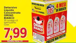 Market Ingross Detersivo liquido concentrato omino bianco offerta