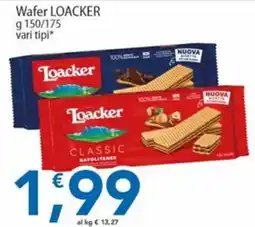 Sidis Wafer LOACKER offerta