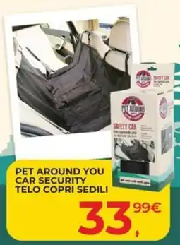 Arcaplanet PET AROUND YOU TELO COPRI SEDILI offerta