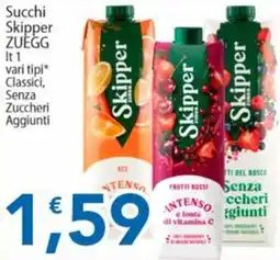 Sidis Succhi Skipper ZUEGG offerta