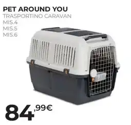 Arcaplanet PET AROUND YOU TRASPORTINO CARAVAN offerta