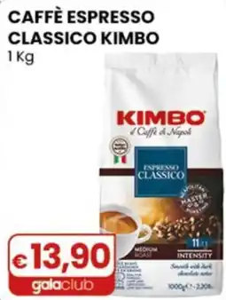 Gala Supermercati Caffè Espresso Classico Kimbo offerta
