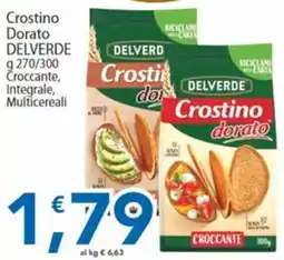 Sidis Crostoni Dorato DELVERDE offerta