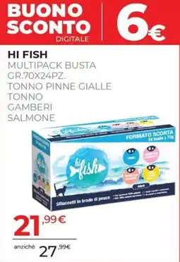 Arcaplanet HI FISH MULTIPACK BUSTA offerta