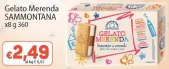 Sidis Gelato Merenda SAMMONTANA offerta
