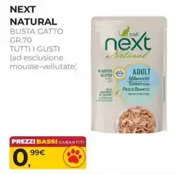 Arcaplanet NEXT NATURAL BUSTA GATTO offerta