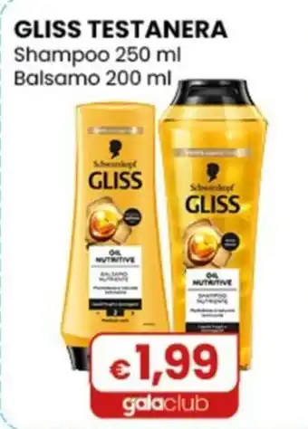 Gala Supermercati GLISS TESTANERA offerta