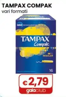Gala Supermercati TAMPAX Compak offerta
