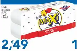 Sidis Carta Igienica MAXI offerta