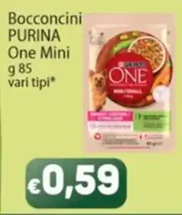 Sidis Bocconcini PURINA One Mini offerta