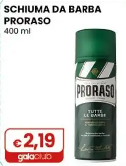 Gala Supermercati Schiuma da barba Proraso offerta
