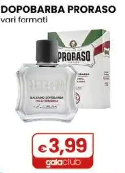 Gala Supermercati Dopobarba Proraso offerta