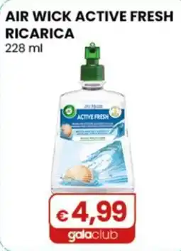 Gala Supermercati Air Wick Active Fresh Ricarica offerta