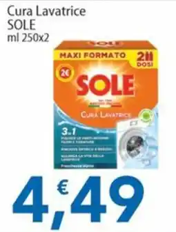 Sidis Cura Lavatrice SOLE offerta