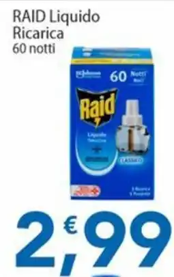 Sidis Raid Liquido Ricarica offerta
