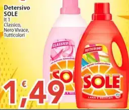 Sidis Detersivo SOLE offerta