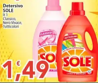 Sidis Detersivo SOLE offerta