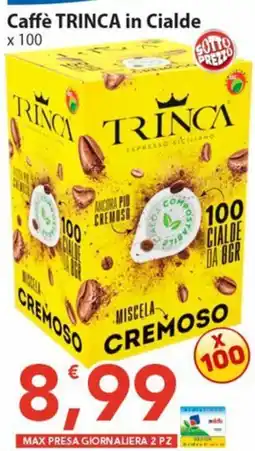 Sidis Caffè TRINCA in Cialde offerta