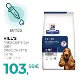 Arcaplanet Hill's Prescription Diet Crocchette Cane Z/D offerta