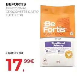 Arcaplanet Be Fortis Functional Sterilised Urinary offerta