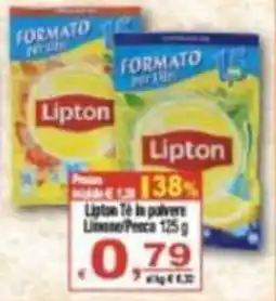 CTS Supermercati Lipton Tè in polvere offerta