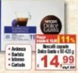 CTS Supermercati Nescafe capsule Dolce Gusto offerta