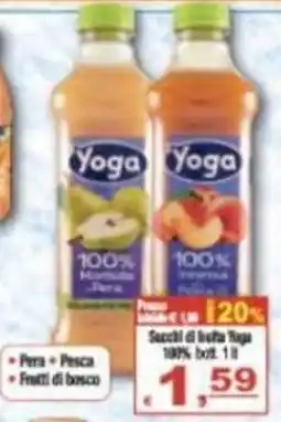 CTS Supermercati Yoga Succhi di frutta offerta