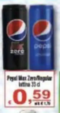 CTS Supermercati Pepsi Max Zero offerta