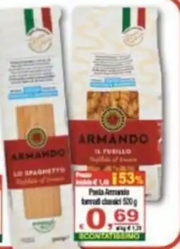 CTS Supermercati Pasta armando offerta