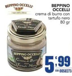 Gruppo di Palo BEPPINO OCCELLI crema di burro con tartufo nero offerta