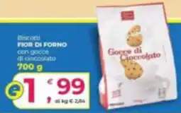 Alter Discount Biscotti FIOR DI FORNO con gocce di cioccolato offerta