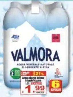 CTS Supermercati Acqua minerale Valmora offerta