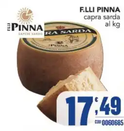 Gruppo di Palo F.LLI PINNA capra sarda offerta