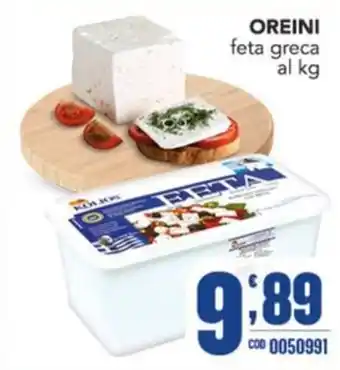 Gruppo di Palo OREINI feta greca offerta
