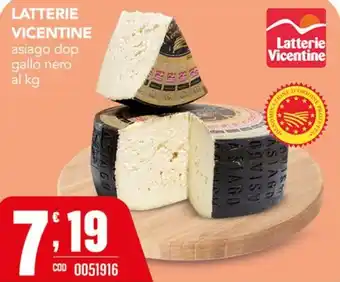 Gruppo di Palo Latterie Vicentine asiago dop gallo nero offerta